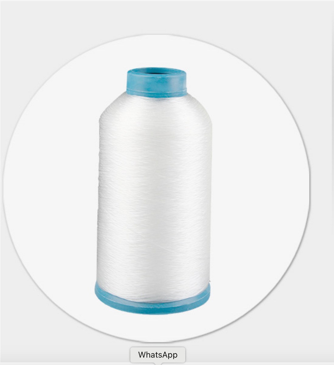 Stretchable invisible sewing thread