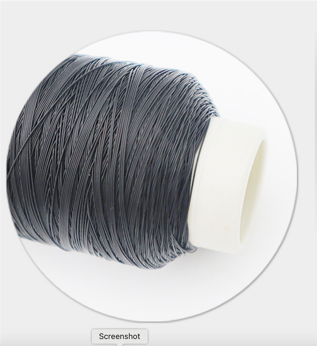 Stretchable invisible sewing thread