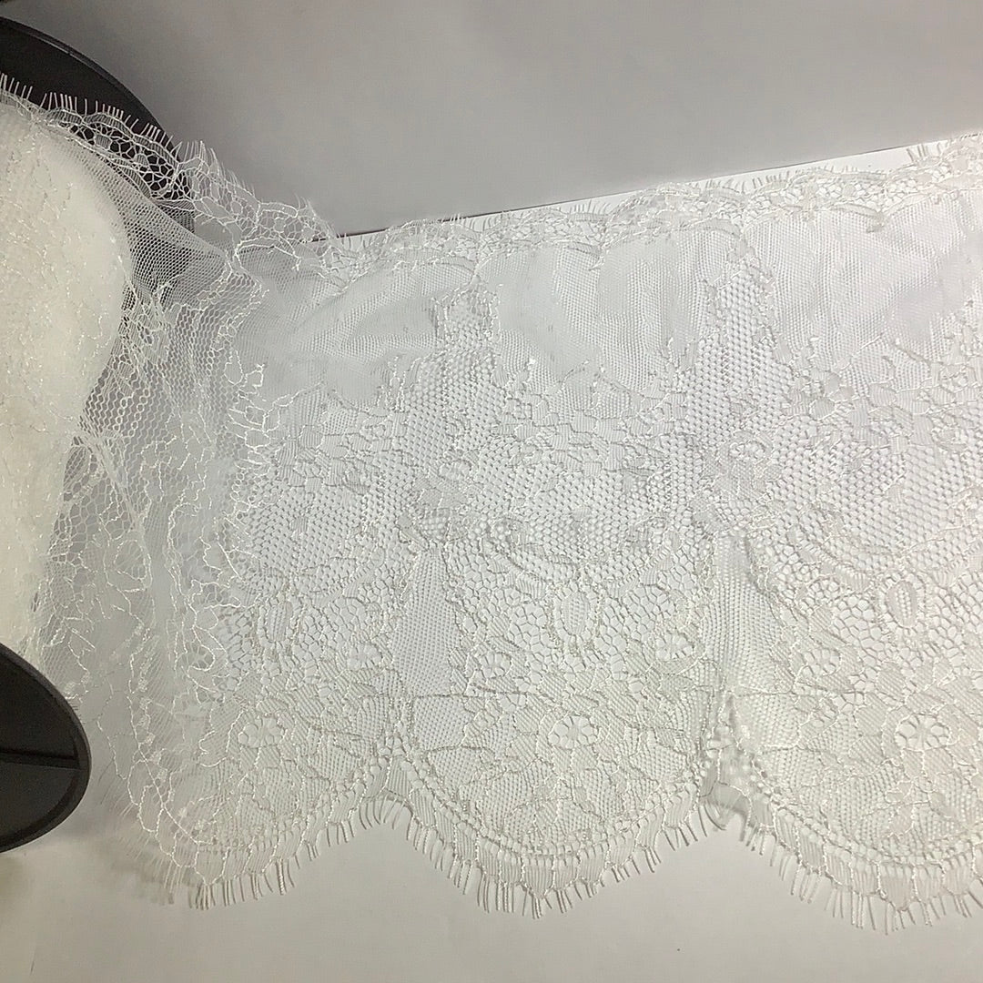 Chantilly nylon eyelash Victorian Style Leaver Lace Scalloped Lace www.jimmybuttons.com.au Chantilly nylon eyelash Victorian Style Leaver Lace Scalloped Lace www.jimmybuttons.com.au