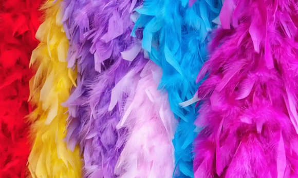 Tapes - leather, feather and fur tape