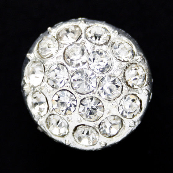 Diamonte encrusted shank button