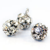 Ball multi-stone shank button