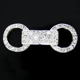 Diamanté shoe buckle