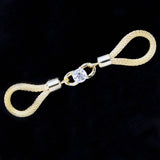 DECORATIVE CRYSTAL CLASP