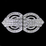 Vintage Clasp, Rhinestone Crystal Clasp, Sweater Clasp, Clasp Closure, Closure Button, Wedding Hook And Eye Closure