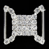 Diamanté shoe buckle