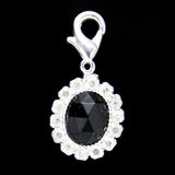 Crystal  decor Zipper pull
