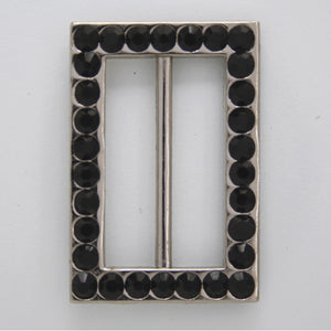 Rectangle diamante buckle