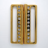 Decor crystal buckle
