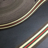Firm Solid Elastic with Stripe Pattern