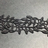 NEW - Embroidered Leaves Trim