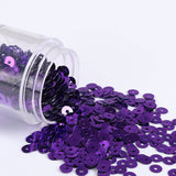 6mm flat sequins in pack