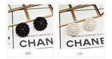 #AB-AZ190701 Faux Pearl Beads Flower Buttons