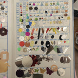 6mm flat sequins in pack
