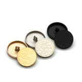 Metal Turtle cracking pattern button