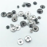 2pcs metal snaps