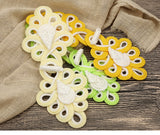 Frog Closure Fasteners Chinese Buttons in Metallic Gold or Metallic Silver