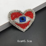 Emb Iron on patches - Eyes