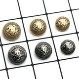Classic Balmain lion head buttons