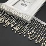 NEW - crystal seeding beads fringe