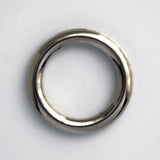 Metal round threading rings with no split in various sizes