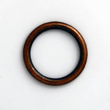 Metal round threading rings with no split in various sizes