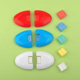 Triangular Shape Fabric Chalk   Paraffin Material Easy to Clean Ergonomic Design