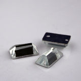 Rectangle glass stone