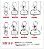 Alloy Metal Spring Trigger Lobster Clasp Clip
