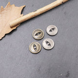 Fish Eye Metal Button