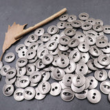 Fish Eye Metal Button