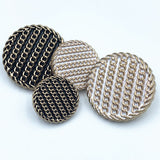 Retro Enamel Chain shank button