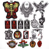 Emb patches - Skull（Iron on）