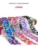 6mm Stretchable sequin tape