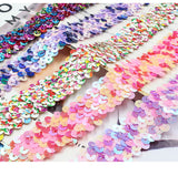 6mm Stretchable sequin tape