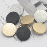 Metal Turtle cracking pattern button