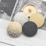 Metal Turtle cracking pattern button