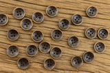 NEW - Weathered Stained Wooden Button