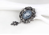 Vintage Gothic Queen Brooch Vintage Brooches