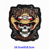 Emb patches - Skull（Iron on）