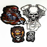 Emb patches - Skull（Iron on）