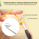 Single Head Soft Handle Crochet Hook