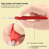 Single Head Soft Handle Crochet Hook