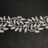 NEW - Embroidered Leaves Trim