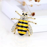 Bee broches with diamnate / pearl