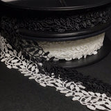 NEW - Embroidered Leaves Trim