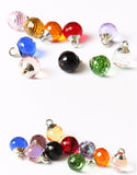 Glass ball shank button - 10mm