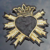 Emb patches - Heart(Iron On)