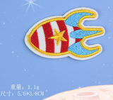 Emb patches - Space（Iron on)