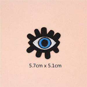 Emb Iron on patches - Eyes
